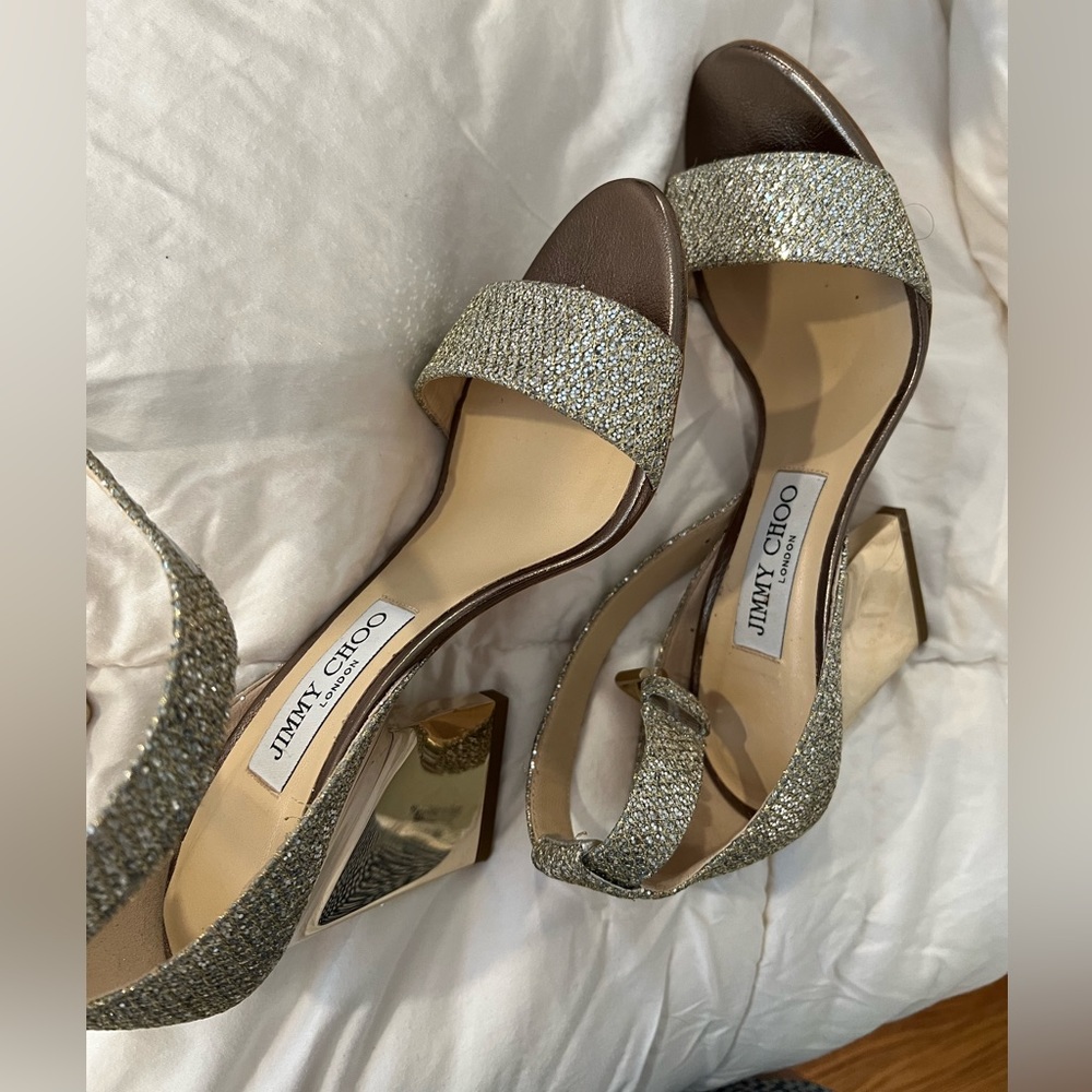 Jimmy choo stiletto wedge heels